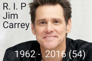 Famous Comedian Actor Jim Carrey died in April in a Snowboarding ...