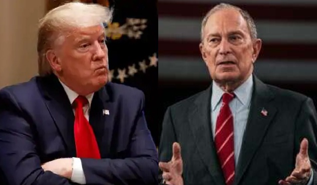 Trump criticized former Republican Michael Bloomberg for Super Bowl ads