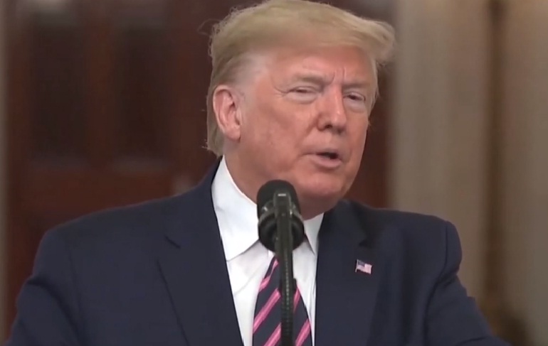 Trump rampages over Democrat’s impeachment during live TV speech