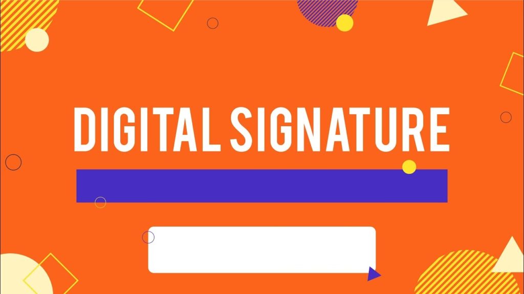 Digital Signing Process